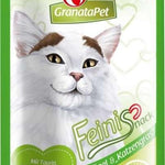 GranataPet Katzensnack Feinis Geflügel & Katzengras 50g
