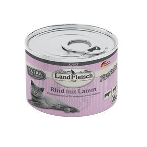 Landfleisch Cat Adult Pastete Rind & Lamm 6 Dosen - 4pfoten Shop