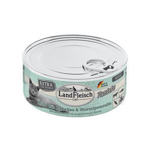 Landfleisch Cat Adult Pastete Rind, Kabeljau, Wurzelpetersilie - 4pfoten Shop