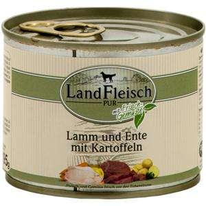 Landfleisch Classic Lamm & Ente & Kartoffeln 6 Dosen - 4pfoten Shop