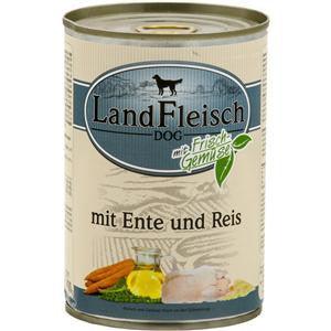 Landfleisch Classic Ente & Reis mit Frischgemüse - 4pfoten Shop